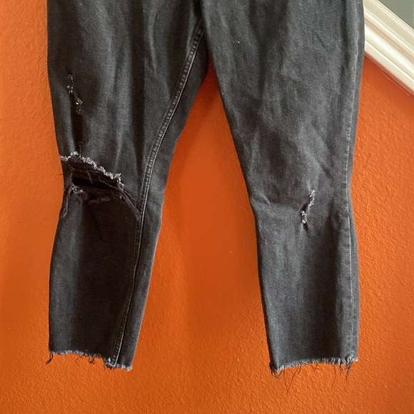 Abercrombie curve love black jeans straight 29/8 - Picture 2 of 5